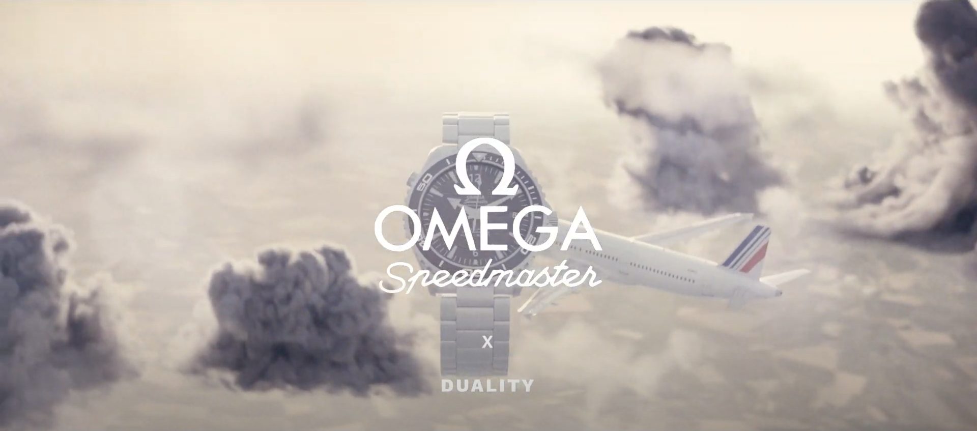 Omega Speedmaster aerial film
